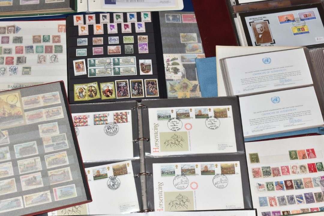 VERY LARGE ACCUMULATION OF STAMPS IN NUMEROUS ALBUMS AND LOOSE, we note worldwide collections, GB - Image 14 of 26