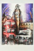 SAMANTHA ELLIS (BRITISH 1992) 'PLAYING FOR TIME', a signed artist proof edition print depicting