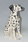 A BESWICK DALMATIAN, comprising a large Beswick Fireside Models seated Dalmatian, model no 2271,