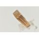 A GENTS 9CT GOLD DIAMOND SIGNET RING, rectangular signet set with three small, round brilliant cut - Image 2 of 4