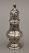 A Georgian silver sugar sifter. 12.5 cm high. 77.3 grammes.