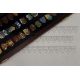 A boxed set of enamelled silver heraldic shield badges (one lacking). - Image 4 of 5