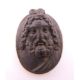 Four antique gold mounted carved stone classical portrait brooches. Three 3.5 cm high, the other 2. - Image 12 of 14
