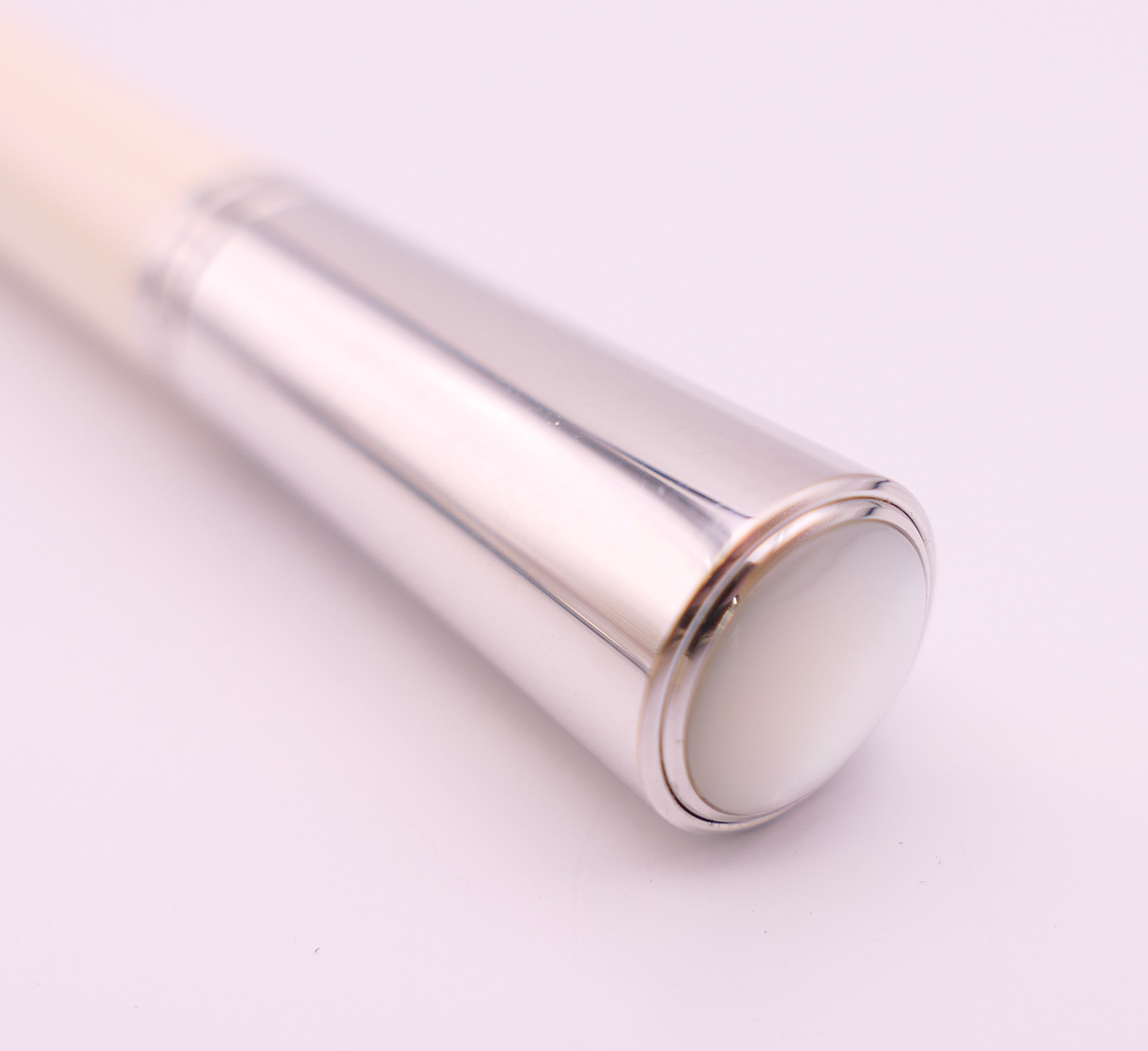 A Montblanc/Mont Blanc Princess Grace de Monaco ivory coloured rollerball pen, boxed with papers. - Image 11 of 21