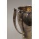 A silver twin handled trophy cup on stand. 24 cm high overall. 366.8 grammes. - Image 5 of 6