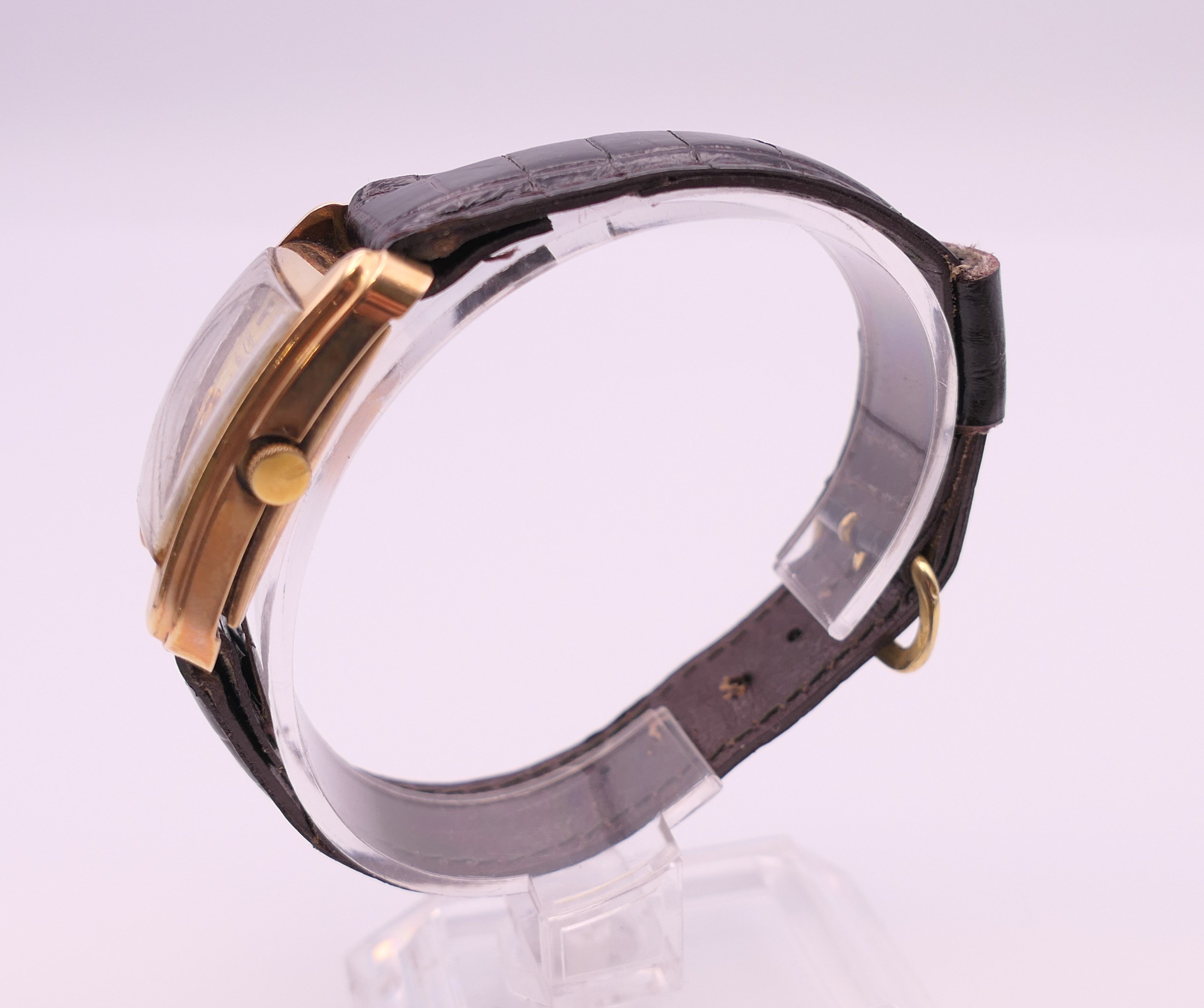 A 9 ct gold Rotary Incabloc gentleman's wristwatch. - Image 4 of 5