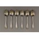 A cased set of silver teaspoons. 95.7 grammes. - Image 1 of 6