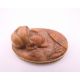 Four antique gold mounted carved stone classical portrait brooches. Three 3.5 cm high, the other 2. - Image 7 of 14