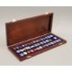 A boxed set of enamelled silver heraldic shield badges (one lacking). - Image 3 of 5