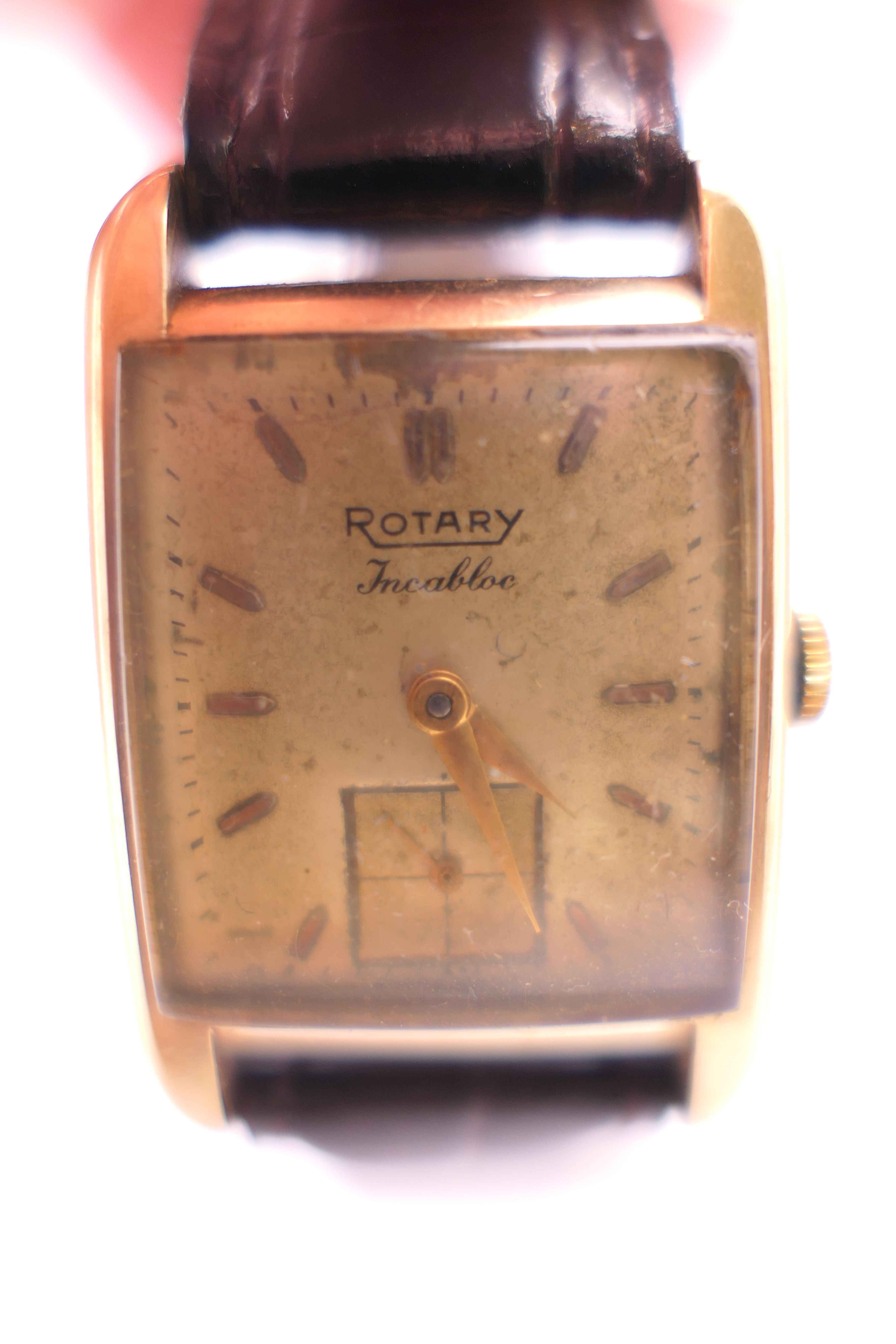 A 9 ct gold Rotary Incabloc gentleman's wristwatch. - Image 2 of 5