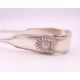 A pair of Kings pattern silver tongs. 14 cm long. 66.4 grammes. - Image 2 of 5
