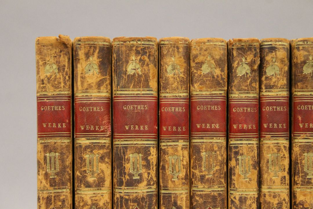 Geothe (Johann Von), Werke, 1806-1810, 13 volumes, contemporary tree calf, spines rubbed. - Image 2 of 8