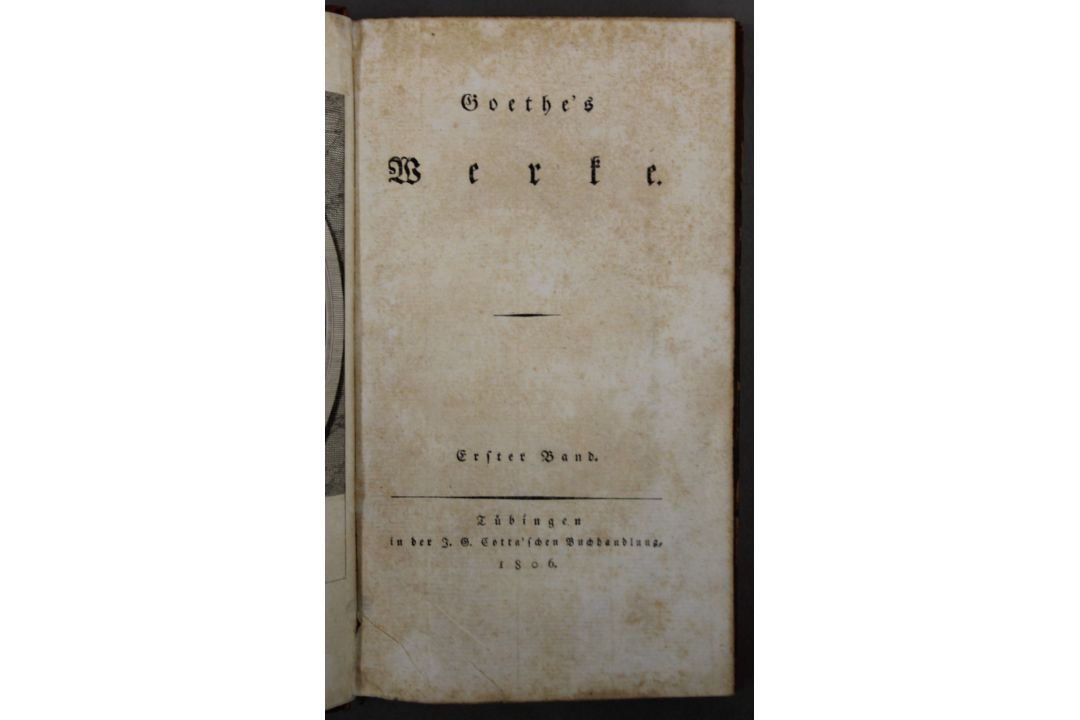 Geothe (Johann Von), Werke, 1806-1810, 13 volumes, contemporary tree calf, spines rubbed. - Image 6 of 8