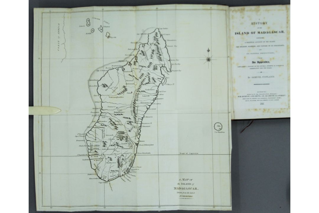 Copeland (Samuel), A History of the Island of Madagascar, Burton and Smith, 1822, first edition, - Image 7 of 8
