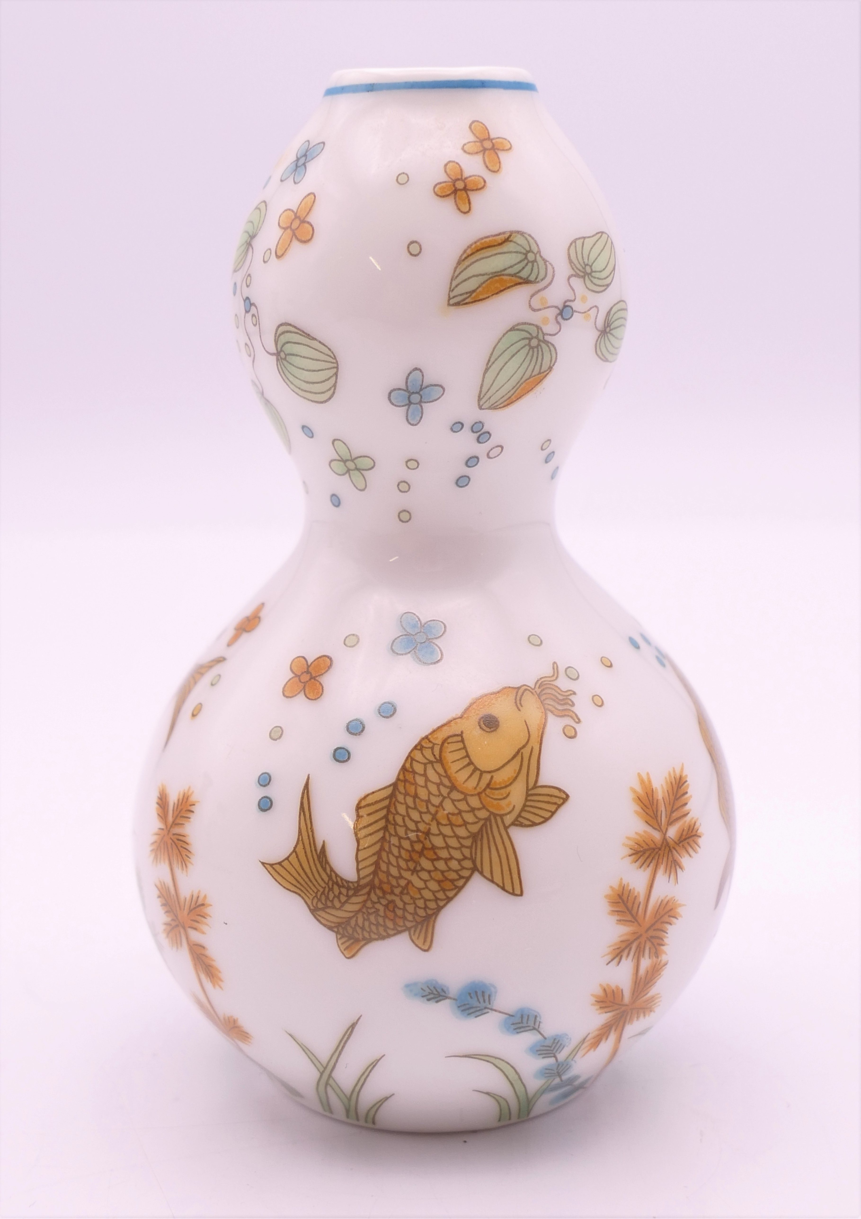 Three Chinese miniature vases. Tallest two each 8.5 cm high. - Image 17 of 19