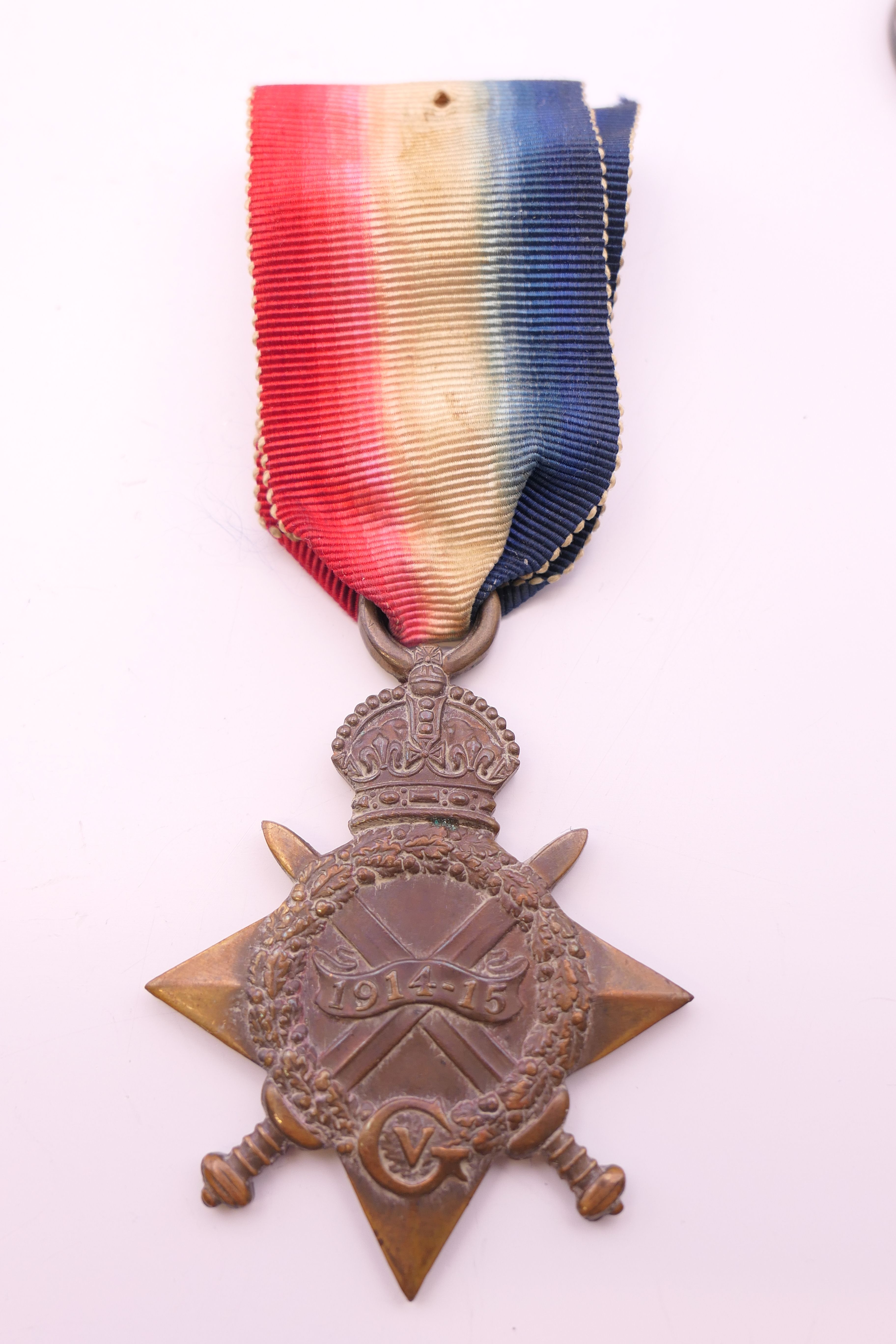 A trio of first world war medals awarded to 35116 DVR T BARRATT RA. - Image 9 of 15