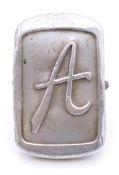 An Austin vehicle badge. 9 cm x 5.5 cm.