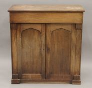 A Victorian mahogany chiffonier. 84 cm wide.