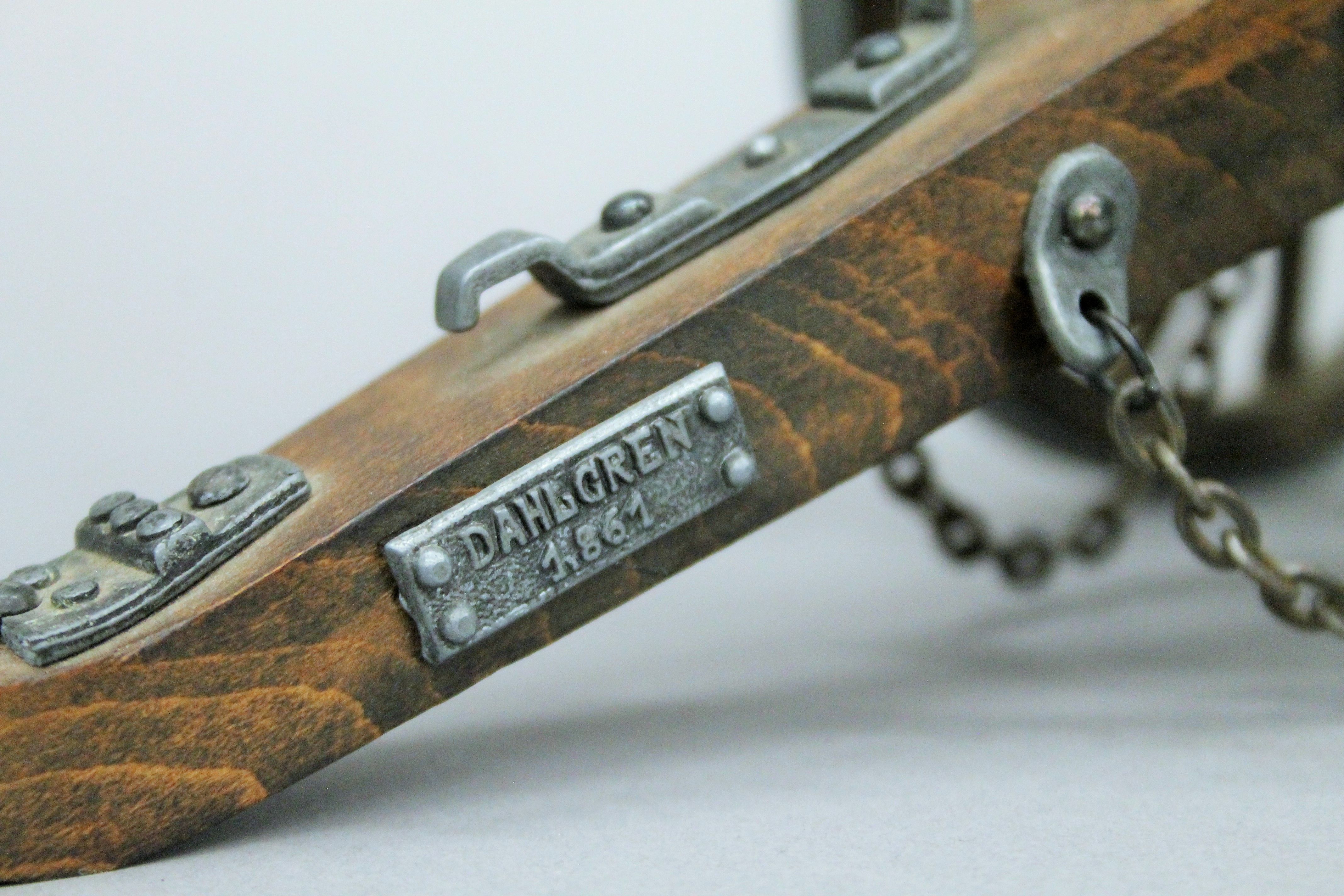 A model cannon. 31 cm long. - Image 4 of 4