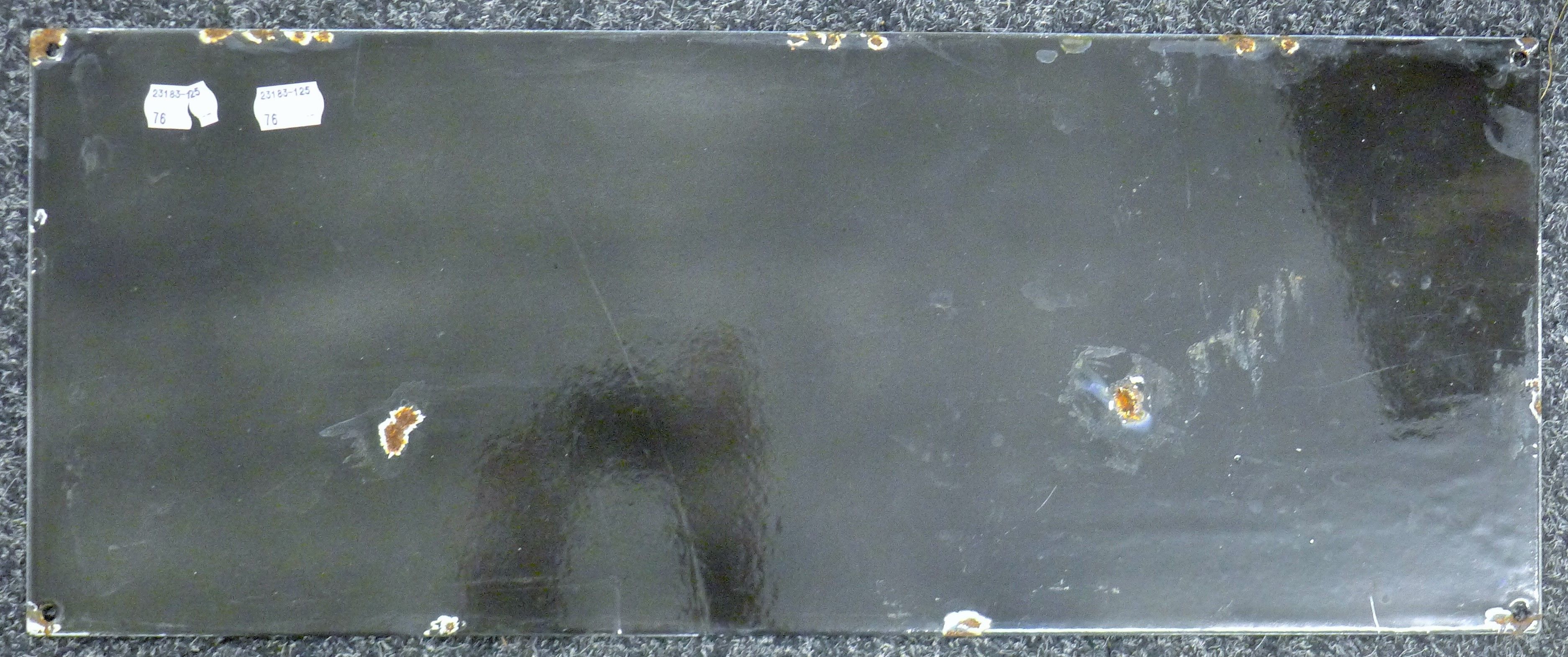 A Rolex enamel sign. 58 x 23 cm. - Image 2 of 2