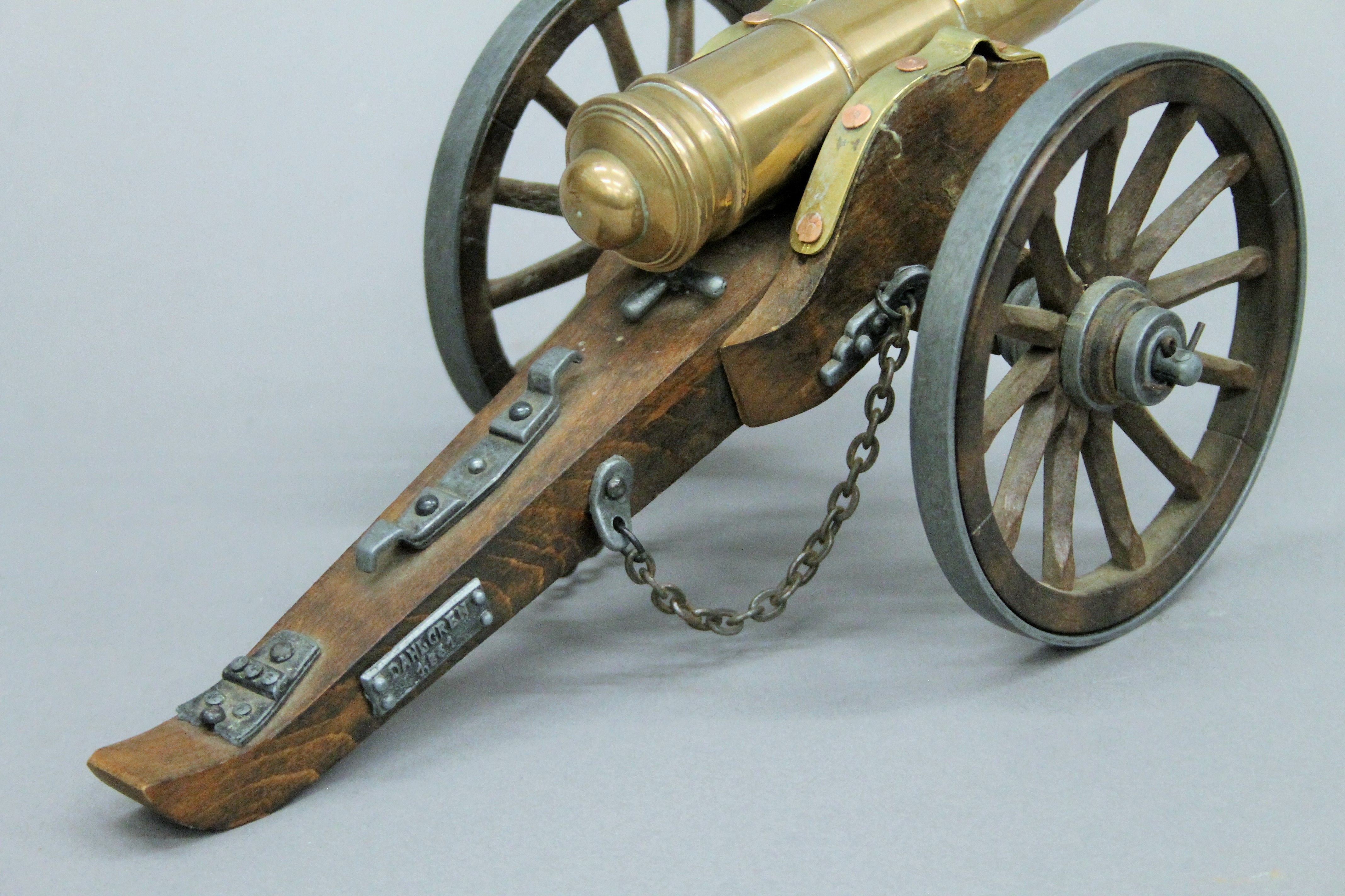 A model cannon. 31 cm long. - Image 3 of 4