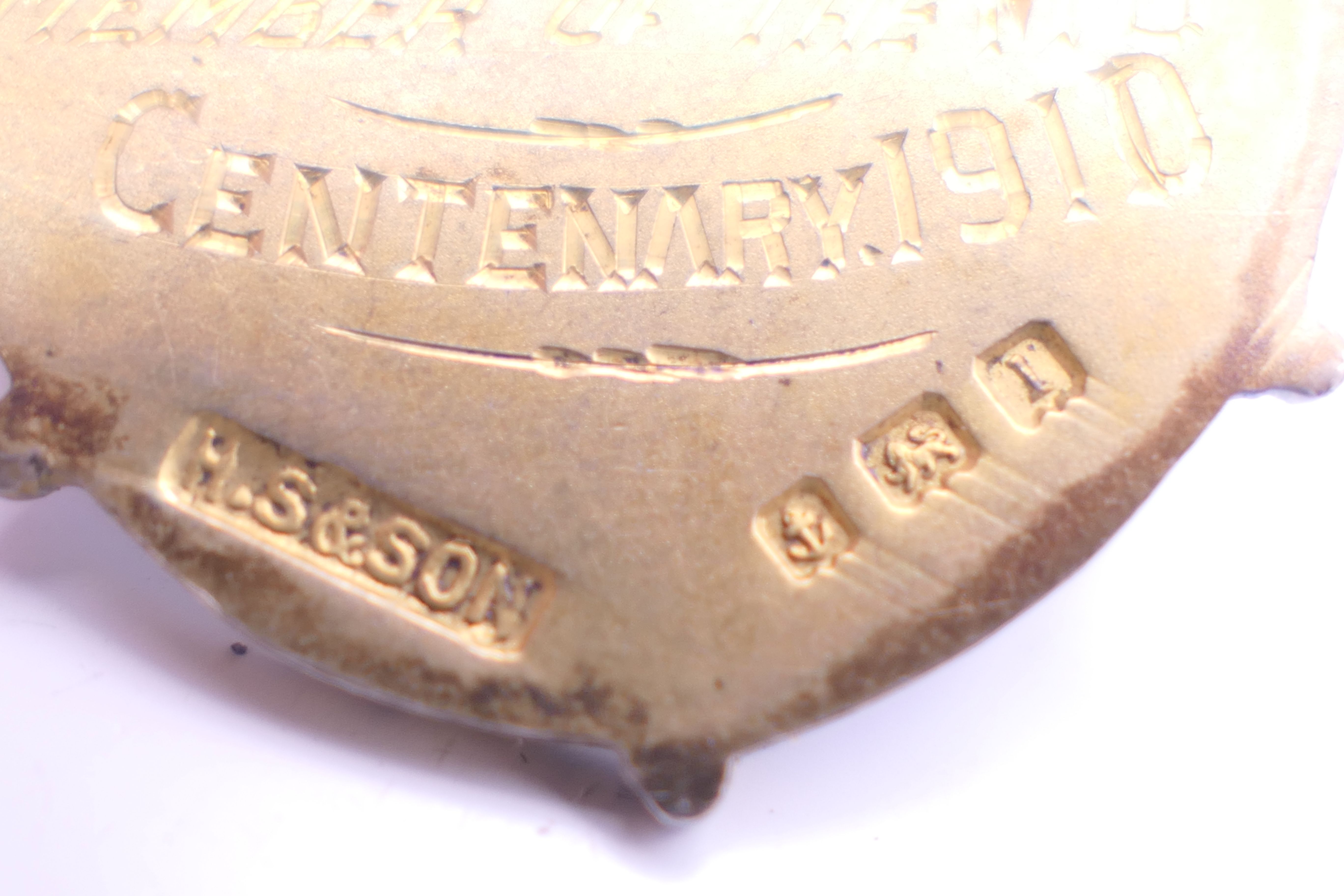 A boxed silver gilt and enamel Independent Order of Oddfellows Manchester Unity medal. - Image 8 of 11