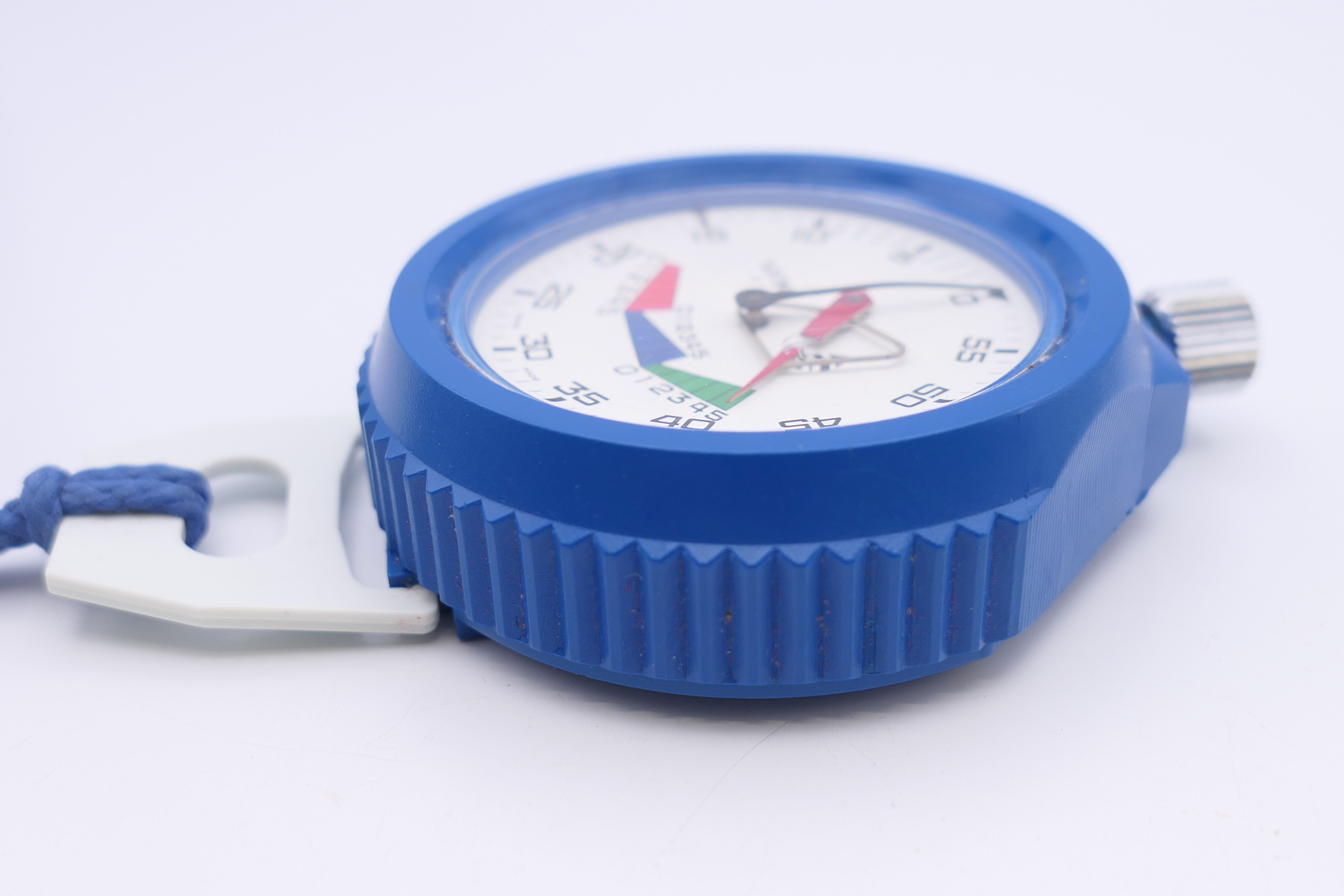 A Swiss Made International patent yachting stopwatch. 6 cm diameter. - Image 5 of 7
