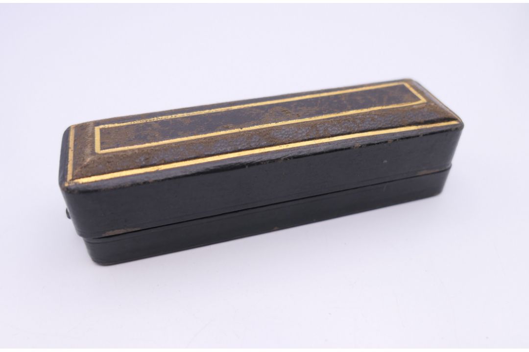 A Victorian Masonic rose cut diamond stick pin, boxed. 1.5 cm wide. - Image 9 of 9