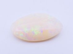 An opal specimen. 2.25 cm long.