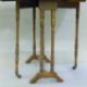 A Victorian mahogany Sutherland table and a 20th century oak drop leaf coffee table. - Image 7 of 7