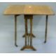 A Victorian mahogany Sutherland table and a 20th century oak drop leaf coffee table. - Image 6 of 7