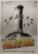 BANKSY, British, (AR) The Walled Off Hotel***, print on paper,