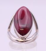 A dress ring. Ring size N/O.