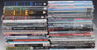 Fifty indie graphic novels to include Judge Dredd The Complete Case Files 1-4, Stray Bullets 1-8 and