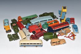 Twenty seven Dinky Toys, Dinky Supertoys and Corgi Toys diecast model vehicles including Regent