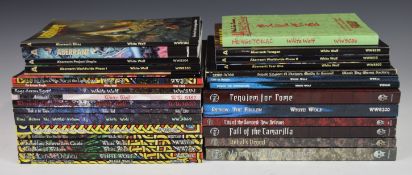 Thirty one White Wolf Roleplaying Game rule books and supplements including Aberrant, Werewolf: