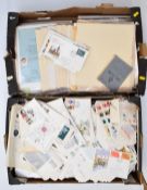 A large collection of world covers including first day covers