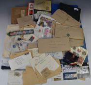 An accumulation of stamps in albums, envelopes and loose, from 1840 Queen Victoria 1d black three
