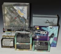 A collection of diecast model military vehicles to include Corgi Showcase Collection 100 Years of