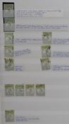 A mint and used stamp collection of Australia and Australian states, in a large stockbook, mostly