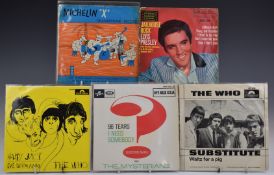 A collection of twelve EPs and singles comprising The Who - Substitute (421030) and Happy Jack (