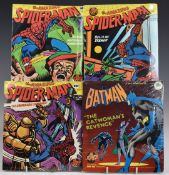 Batman /  Spiderman - 4 seven inch 33⅓ Little LPs comprising The Catwoman's Revenge (2306), The