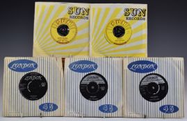 Jerry Lee Lewis - Approximately 40 singles issued on Sun, Phillips, London, Mercury and Smash -