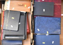 A large GB, Commonwealth and world stamp collection in albums and stockbooks, including first day