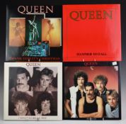 Queen - 7 twelve inch singles comprising Radio GaGa, I Want To Break Free, Hammer To Fall, Thank God