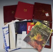 A mint and used GB stamp collection in three SG albums, year packs etc, with mint modern GB