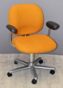 Herman Miller retro or mid century office or captain's swivel chair