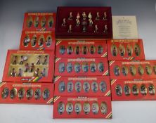 Twelve Britains metal model figure sets to include Special Limited Edition Seaforth Highlanders No.