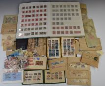 A mint and used Commonwealth stamp accumulation in small stockbooks and in bags, and a collection of