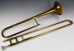 F.E. Olds and Son (Los Angeles, California) Bb Trombone, serial number 3677, manufactured c1922,